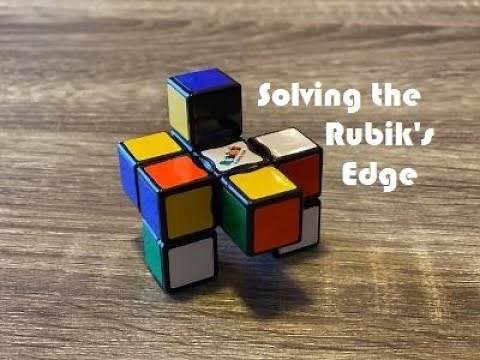 How to solve a flat, Rubik's Edge, 3x1 cube tutorial