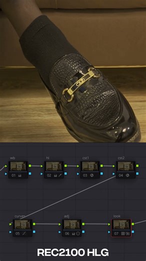 Dji Pocket 3 HLG Color Grade: Using Davinci Resolve (REC2100 TO REC709) #dji #davinciresolve