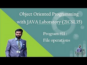 Display information about a file in java | Program#11 | VTU 3rd semester java laboratory | 21CSL35