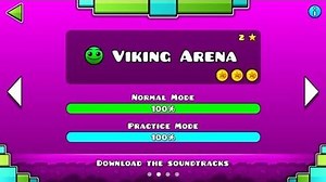 Geometry Dash Meltdown - Viking Arena