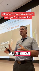 17K views · 184 reactions | What standards do you set for your team? A standard is like a strike zone and you are the umpire. | Step Up and Lead | Facebook