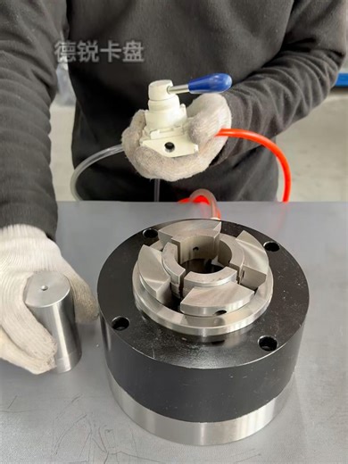 Innovative Long-Stroke Pneumatic Chuck for CNC Machining