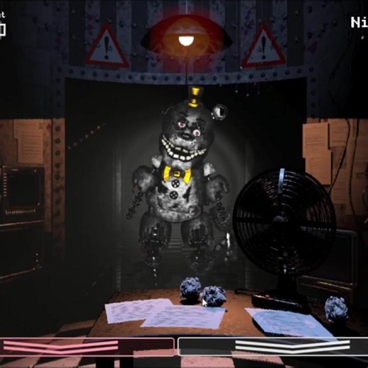 A Secret Animatronic in FNaF 2! Withered Nightbear Mod (FNaF Jumpscares)
