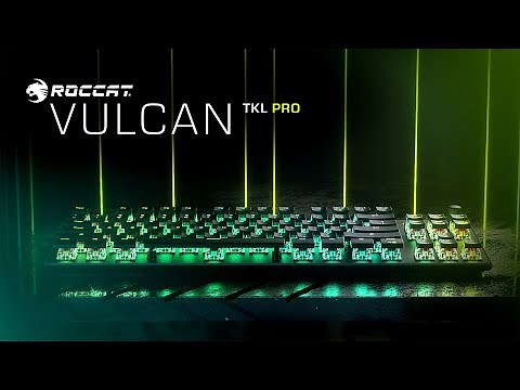 ROCCAT Vulcan TKL Pro | Compact Optical RGB Gaming Keyboard | 4K Trailer