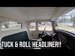 Perfect 1950's Era Hot Rod Interior!! - Schroll 32 Ford Coupe