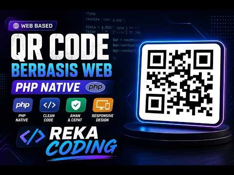 Sistem Absensi QR Code Berbasis Web PHP Native | Demo Lengkap 2026