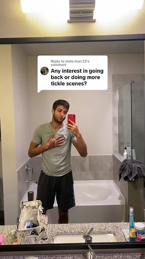 Replying to @melo.man.23 tickle scene 👀 #tickle #model #film #funny #laugh