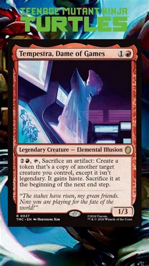 Tempestra, Dame of Games | #MTGTMT Commander EDH Potential