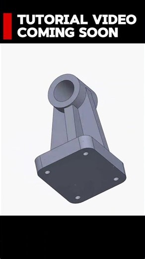 Solidworks | 3D modeling | Mechanical part design #solidworks #beginner #cad #shortvideo