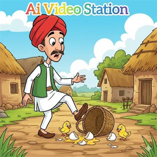 Sheikh Chilli Ke Hawa Mein Mahal Funny Urdu Cartoon Story for Kids