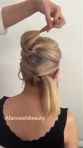 Double Roll Volume Bun 😱✨