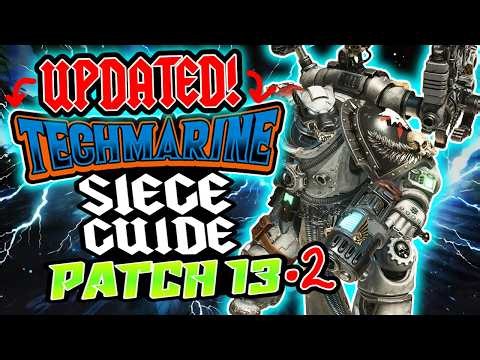 NEW Strongest TECHMARINE SIEGE Build for Patch 13.2 - Space Marine 2