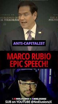 Marco Rubio on the Fundamental Nature of Marxism