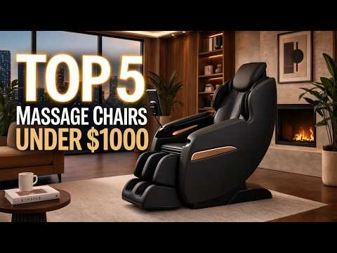 ✅Best Massage Chairs Under $1000 in 2026 | Top Budget Picks Reviewed
