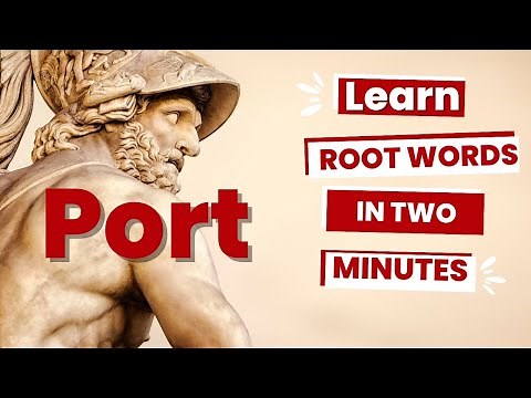 Root Word PORT: Carry & Move | Latin Root Words for Kids