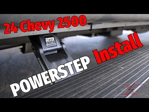 2024 CHEVY 2500 Amp Research Powerstep Install