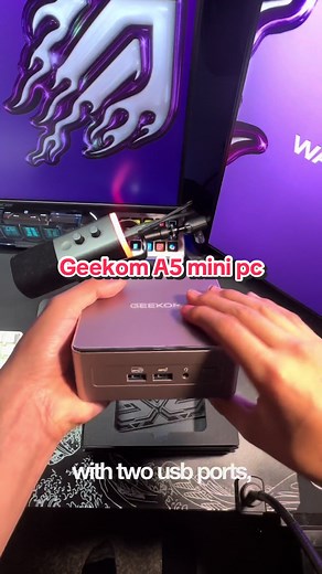 GEEKOM A5 Mini PC: Gaming Power on a Budget
