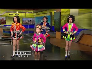 Doherty Petri School of Irish dancers shows us how to dance
