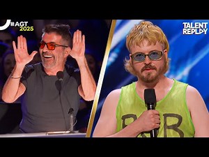 Did Spaceman Bob Just Come From Outer Space?? | AGT 2025