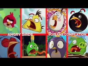 Angry Birds Cartoons Screams Compilation
