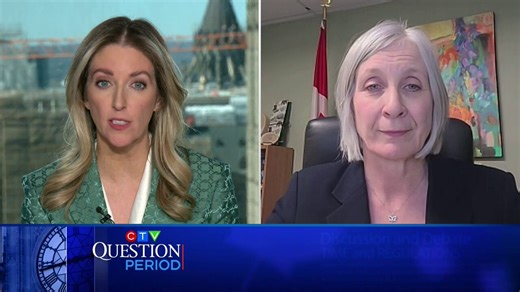 Vassy provided Patty Hajdu a trick question. Youth unemployment in Canada is at crisis levels, what is your government going to do to solve this problem?How can you ask this when the liberals are responsible for the crisis? Patty response we have EI