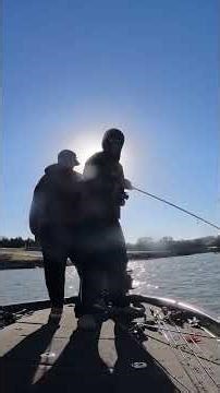 Love catching big smallmouth. Not the best boat flip 😂. #bass #fishing #outdoors #bassfishing #lake
