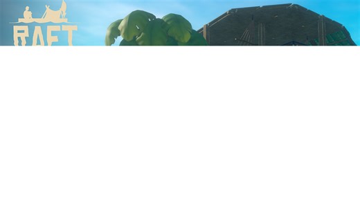 【RAFT】双人联机 木筏求生 全流程实况（少男终末旅行）