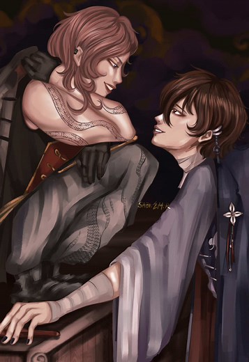 Incredible Fan Art of Buff Chuuya from BSD