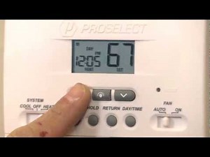 How To Install a Programmable Thermostat with Mensch with a Wrench