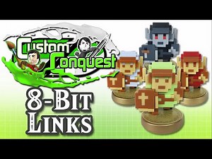 Custom Conquest - 8-Bit Link amiibo