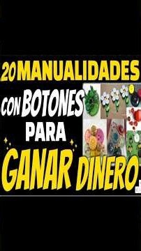 Button Crafts to Make Money. #shorts #crafts