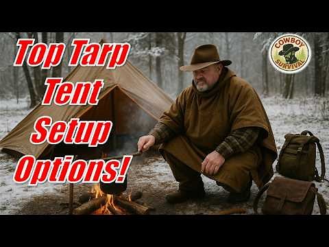 Tarpology: Easy Tarp Tent Anyone Can Make In Minutes!
