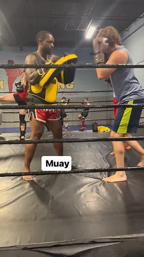 1.8K views | Just a punch and a knees for the first day Muay Thai training @bangkokboxingfitness Click a link in our bio for your free trial! #muaythai #muaythaiatlanta #fitnessjourney #fitnessmotivation #weightloss #selfesteem #selfconfidence #boxing #kickboxing #martialarts #mma #fitness | Bangkok Boxing Fitness | Facebook