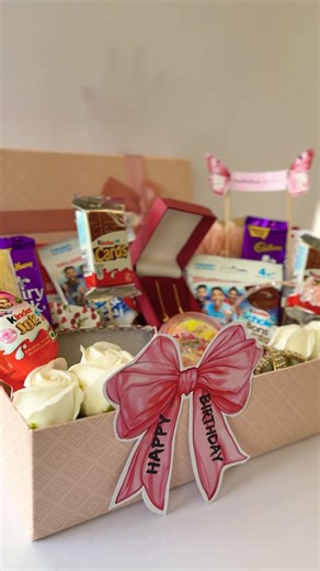 DIY Aesthetic Birthday Gift Box 🎀 | Easy Handmade Craft | Perfect Birthday Surprise 🎁 | Easy Craft