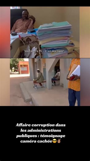 Corruption à Ouagadougou : Témoignage Caméra Cachée