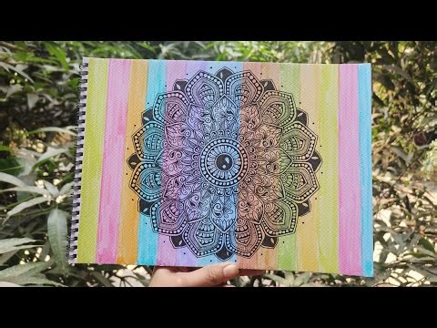 How to draw Mandala Art Mandala Art Design|Mesmerizing Mandala Art |Step-by-Step #mandaladesign #art