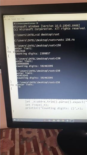 rust | Euler project 'Counting digits' | CodeLearning