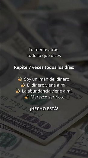 Atrae Abundancia Con Estas 4 Frases 🙏🏼