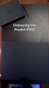 Unbox the ASUS ProArt PX13 (HN7306) and unleash your creativity! ✨ This lightweight convertible features the AMD Ryzen™ AI 9 HX 370 and NVIDIA® GeForce RTX™ 4050, making it perfect for graphic design on the go. Experience seamless control with the innovative ASUS DialPad and MuseTree, plus enjoy lightning-fast Wi-Fi 7 connectivity. Dive into your creative journey—hit play now!  | ASUS | Facebook