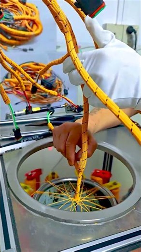 Automotive Wiring Protection (Shield) Braiding Process