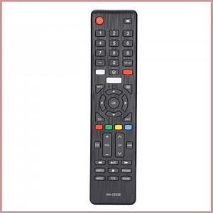 sjlerst Télécommande pour JVC TV Télécommande TV universelle remplaçable pour TV JVC LT‑49MA877 LT‑43MA877 video detachee
