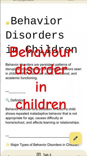 "Behavior Disorders in Children | Types, Symptoms & Management | Pediatric Nursing Explained"