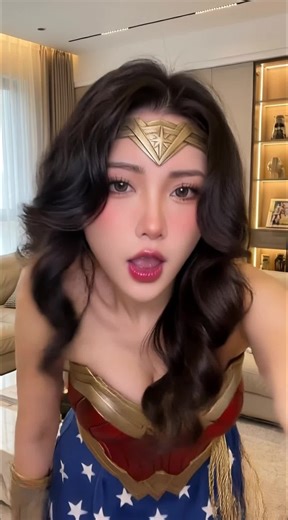 POV: The Princess of Themyscira just joined the trend. ✨🛡️ Ready to see some Amazonian power on the dance floor? 💃🗡️ #wonderwoman #dcuniverse #lasso_of_truth #dancechallenge #cosplay #comics #transition #transformation #usa #fyp #viral #trending