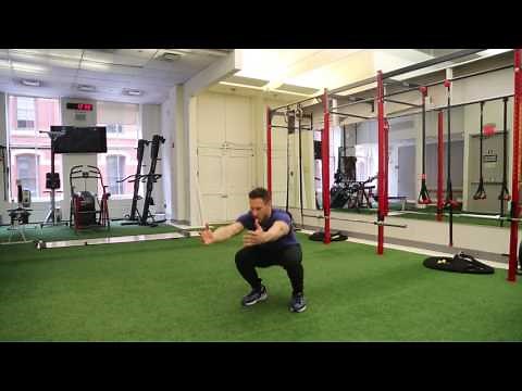 Squat to Toe Touch Exercise with Don Saladino