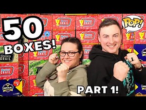 Unboxing 50 Funko Pop Mystery Boxes From Mystery Grail! (Part 1)
