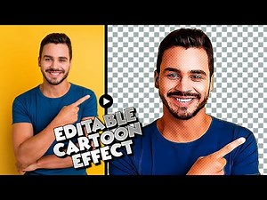 How to Turn Photo to Cartoon Effect (Cartoonize Yourself) - Photoshop Tutorial