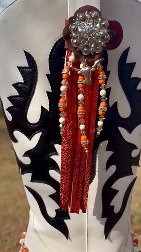 Boot Candy Boot Toppers and Bracelet. Collegiate Line#cowtags #western #college #bootcandy | Cow Tags