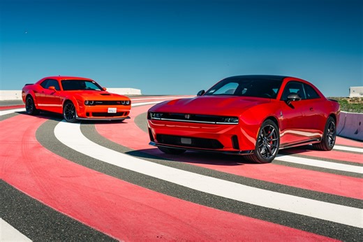 Dodge Challenger vs. Charger Daytona EV: Scat Pack Battle