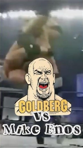 Goldberg vs Mike Enos RULED #wwe #wcwthunder #90swrestling #prowrestling #wwefan #goldberg #wweraw