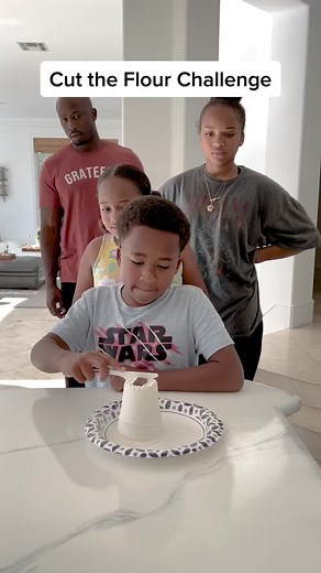 Family Fun with Flour Challenge Game